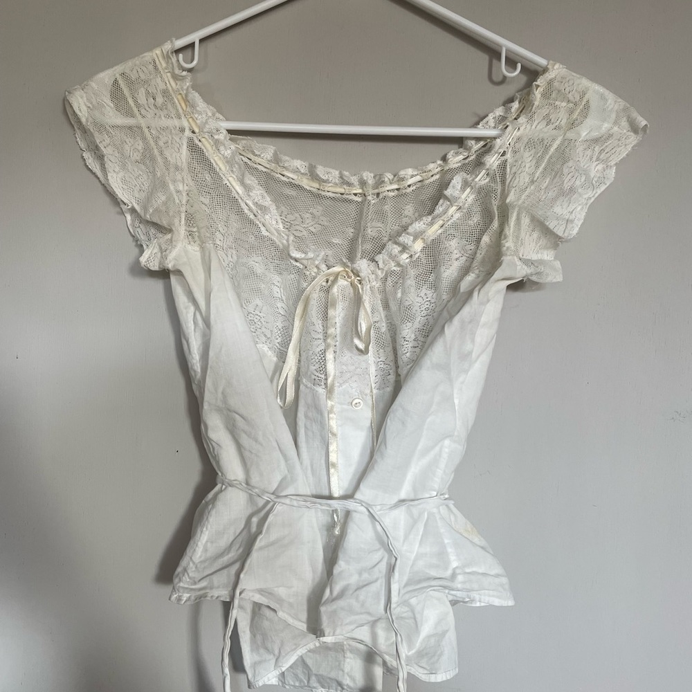 Original Vintage 70s peasant blouse